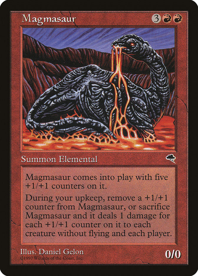 Magmasaur [Tempest] MTG Single Magic: The Gathering | Red Claw Gaming