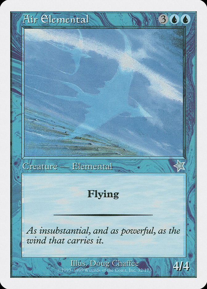 Air Elemental [Starter 1999] MTG Single Magic: The Gathering | Red Claw Gaming