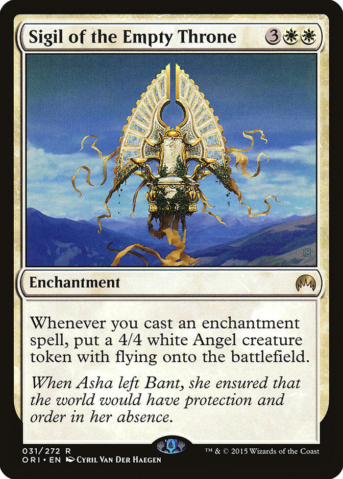 Sigil of the Empty Throne [Magic Origins] MTG Single Magic: The Gathering | Red Claw Gaming