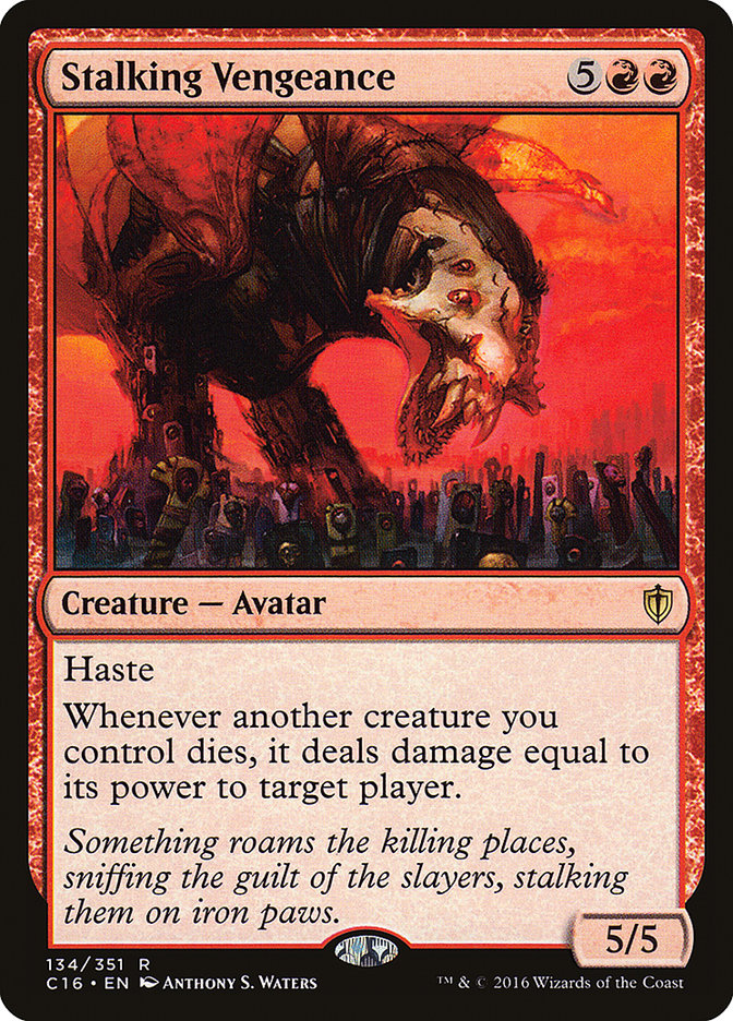 Stalking Vengeance [Commander 2016] MTG Single Magic: The Gathering | Red Claw Gaming