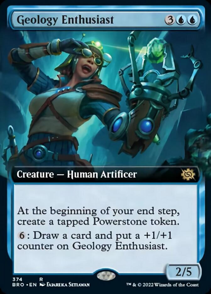 Geology Enthusiast (Extended Art) [The Brothers' War] MTG Single Magic: The Gathering | Red Claw Gaming