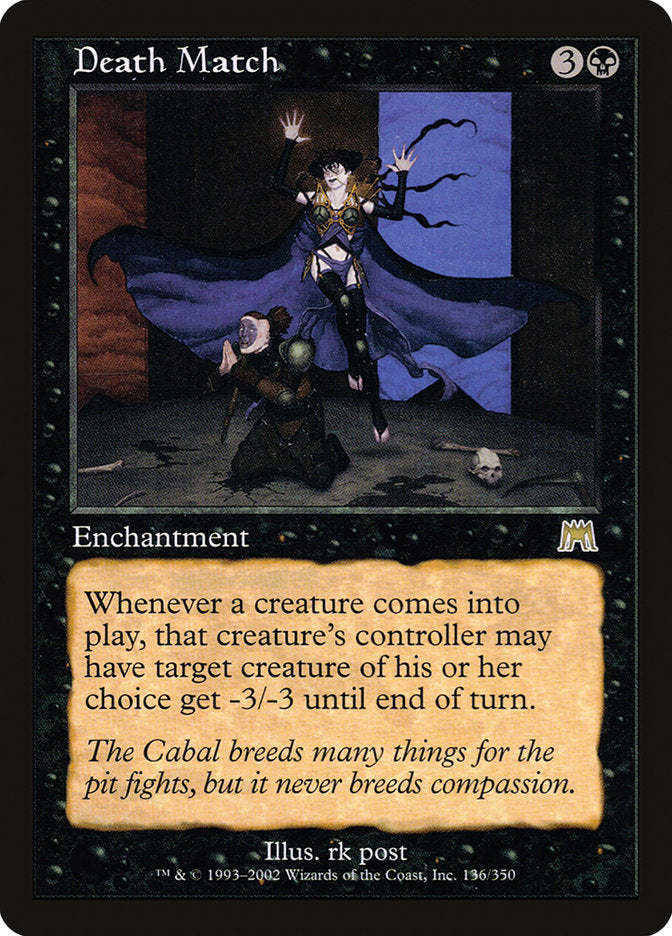 Death Match [Onslaught] MTG Single Magic: The Gathering | Red Claw Gaming