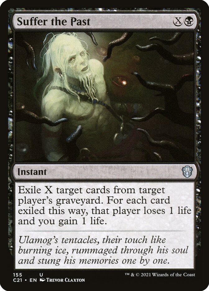 Suffer the Past [Commander 2021] MTG Single Magic: The Gathering | Red Claw Gaming