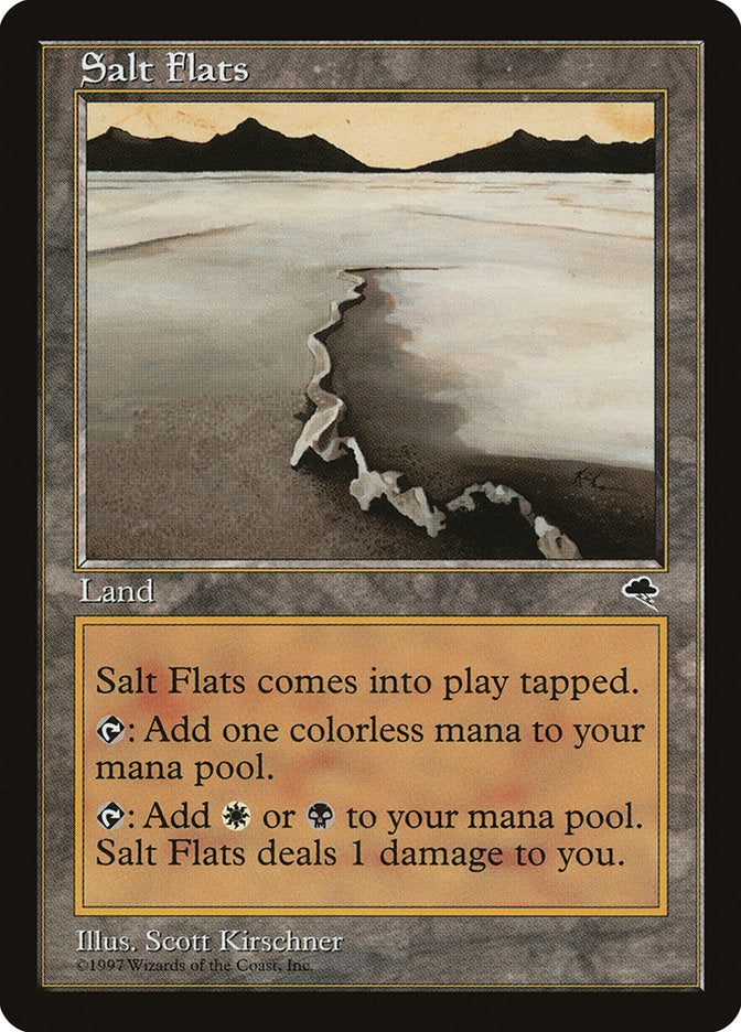 Salt Flats [Tempest] MTG Single Magic: The Gathering | Red Claw Gaming