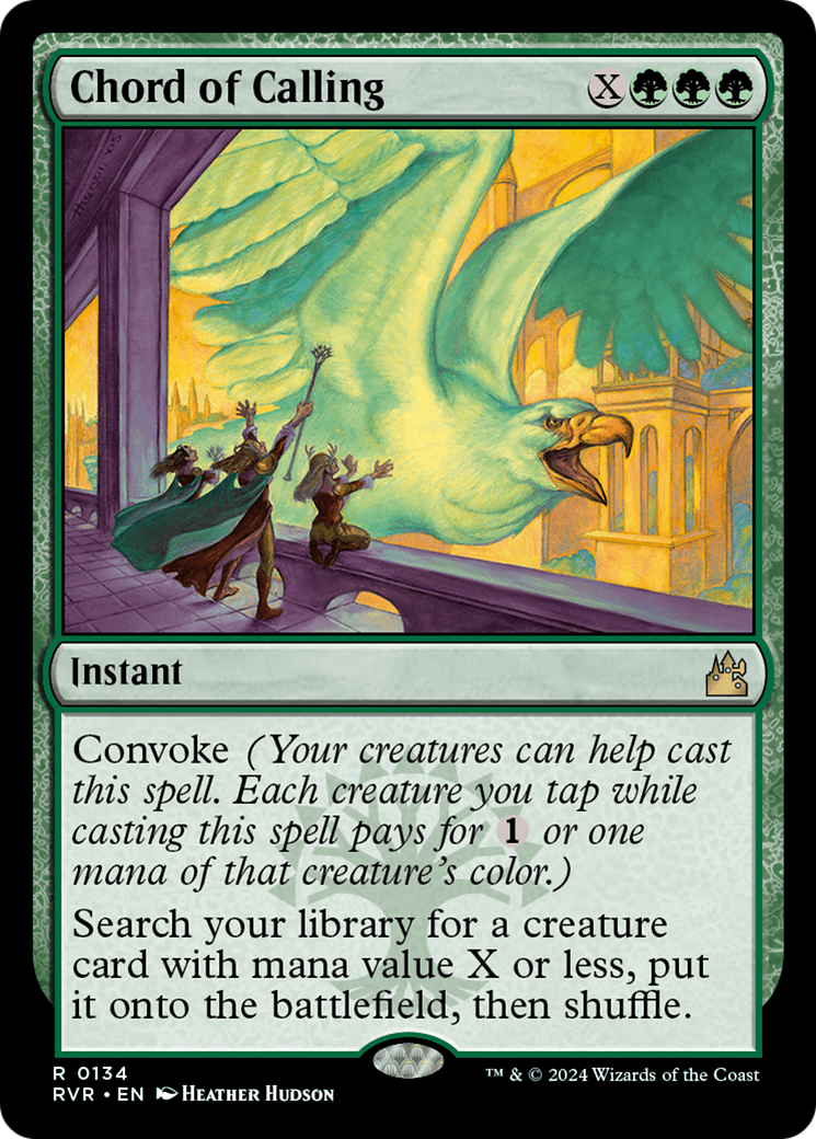 Chord of Calling [Ravnica Remastered] MTG Single Magic: The Gathering | Red Claw Gaming