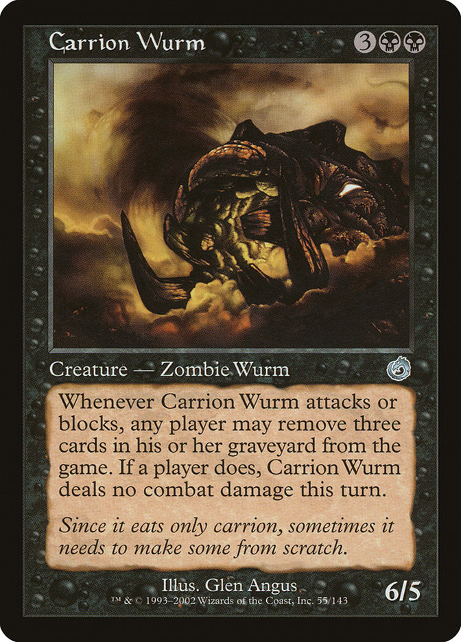 Carrion Wurm [Torment] MTG Single Magic: The Gathering | Red Claw Gaming