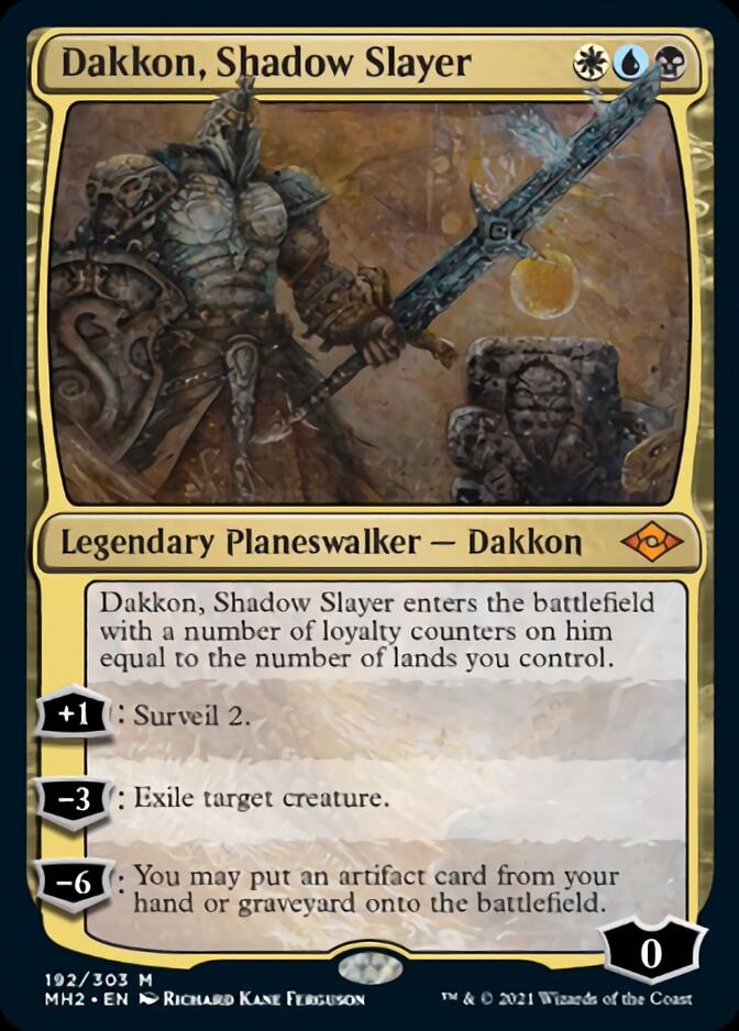 Dakkon, Shadow Slayer [Modern Horizons 2] MTG Single Magic: The Gathering | Red Claw Gaming