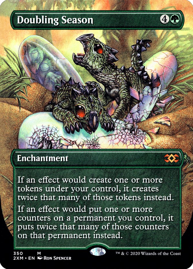 Doubling Season (Toppers) [Double Masters] MTG Single Magic: The Gathering | Red Claw Gaming