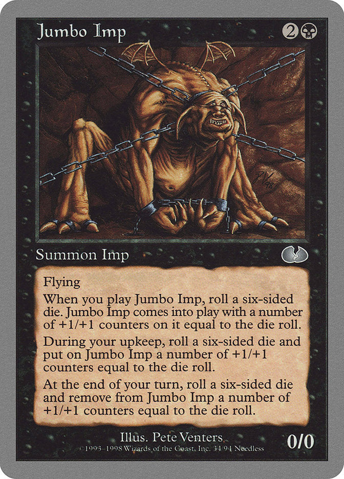 Jumbo Imp [Unglued] MTG Single Magic: The Gathering | Red Claw Gaming