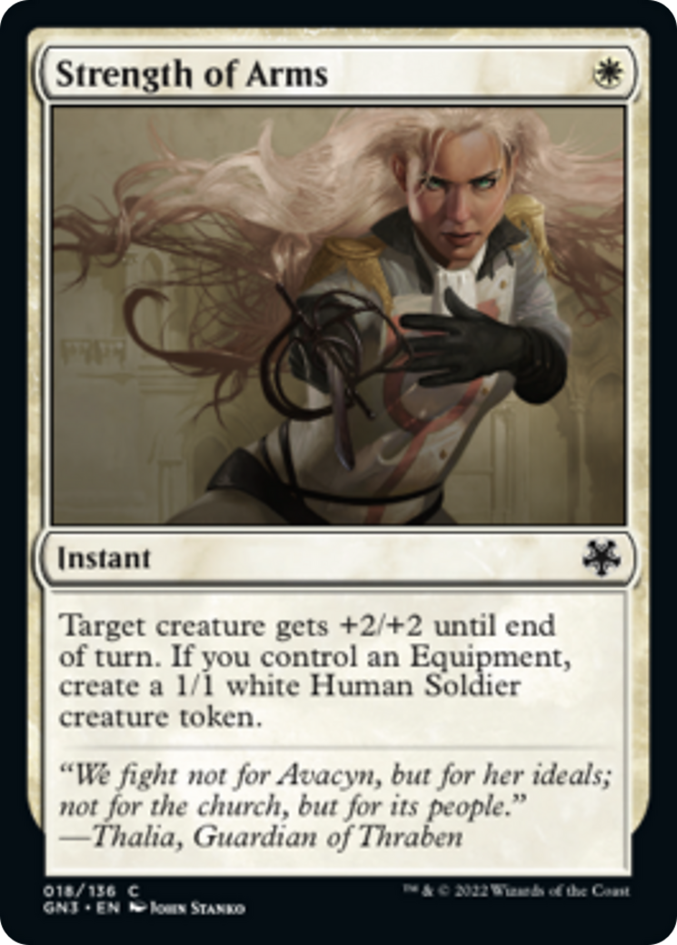 Strength of Arms [Game Night: Free-for-All] MTG Single Magic: The Gathering | Red Claw Gaming
