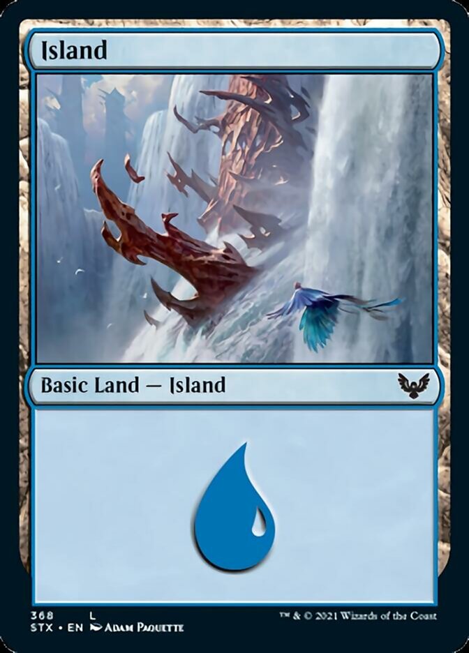 Island (368) [Strixhaven: School of Mages] MTG Single Magic: The Gathering | Red Claw Gaming