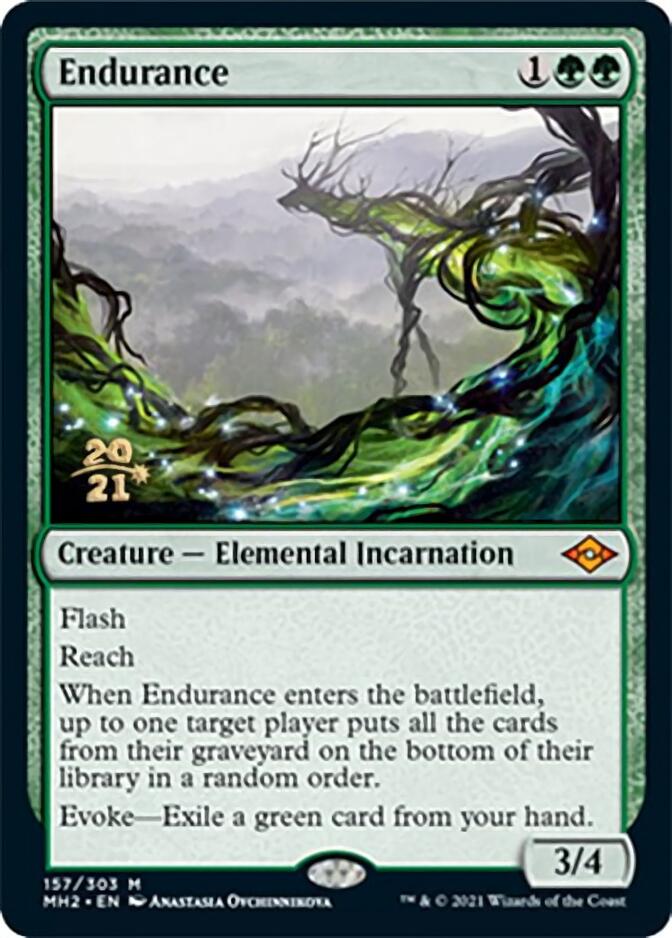 Endurance [Modern Horizons 2 Prerelease Promos] MTG Single Magic: The Gathering | Red Claw Gaming