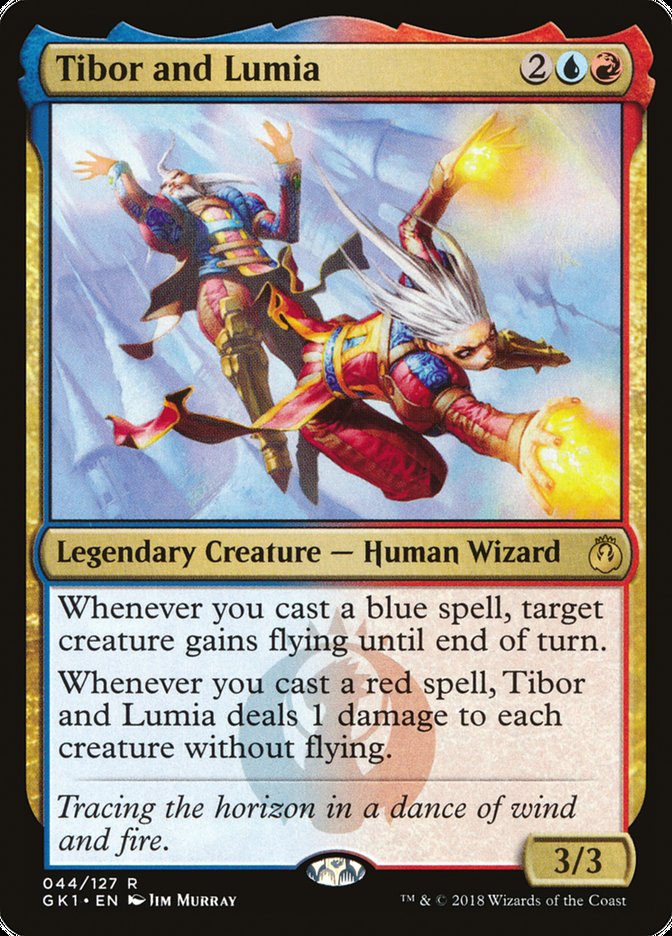 Tibor and Lumia [Guilds of Ravnica Guild Kit] MTG Single Magic: The Gathering | Red Claw Gaming