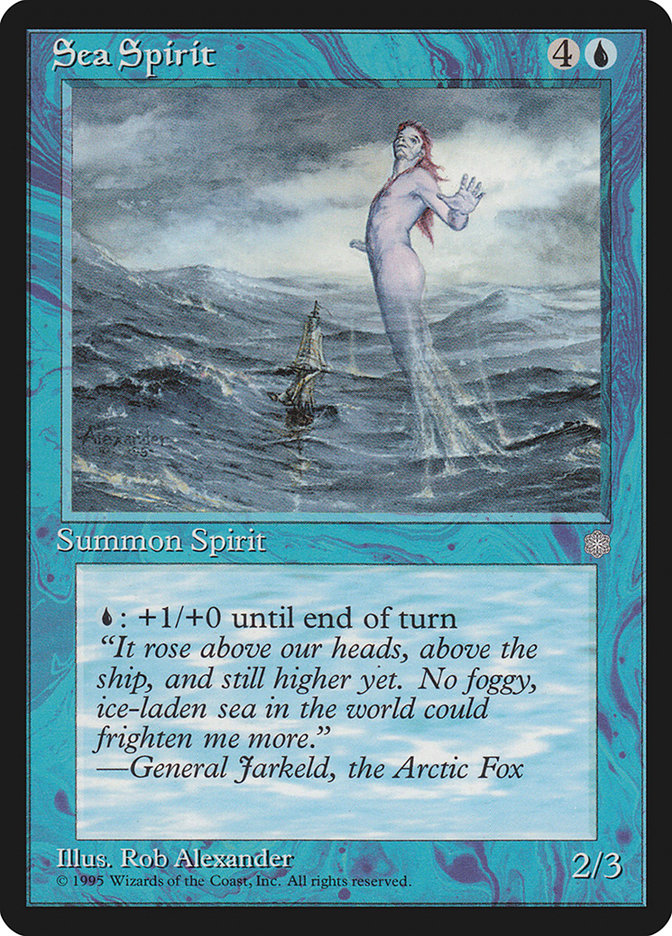 Sea Spirit [Ice Age] MTG Single Magic: The Gathering | Red Claw Gaming