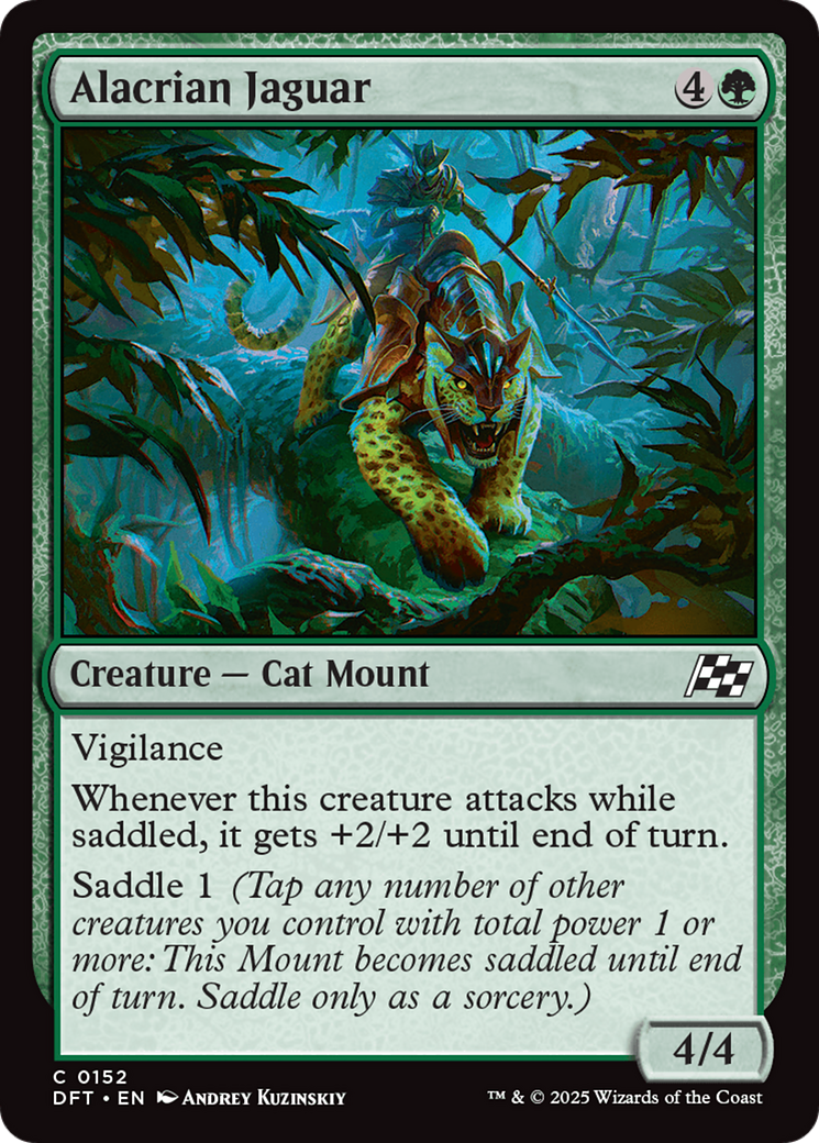 Alacrian Jaguar [Aetherdrift] MTG Single Magic: The Gathering | Red Claw Gaming