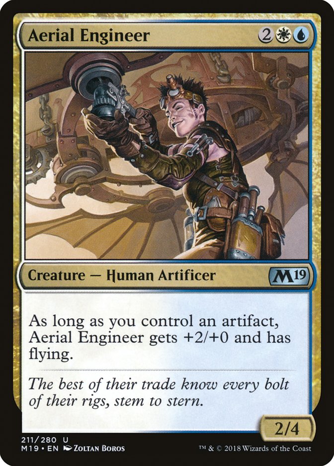 Aerial Engineer [Core Set 2019] MTG Single Magic: The Gathering | Red Claw Gaming