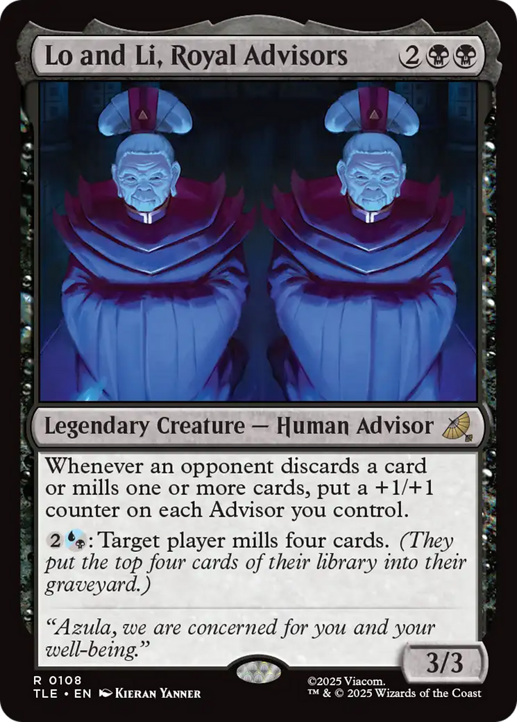 Lo and Li, Royal Advisors [Avatar: The Last Airbender: Eternal-Legal] MTG Single Magic: The Gathering | Red Claw Gaming