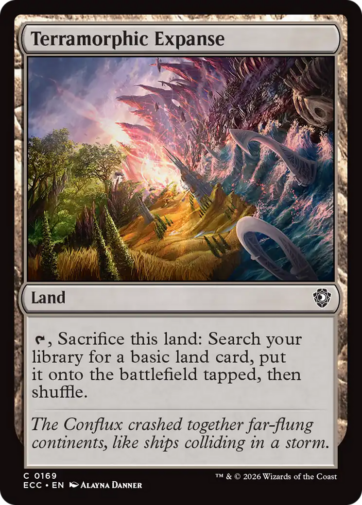 Terramorphic Expanse [Lorwyn Eclipsed Commander] MTG Single Magic: The Gathering | Red Claw Gaming