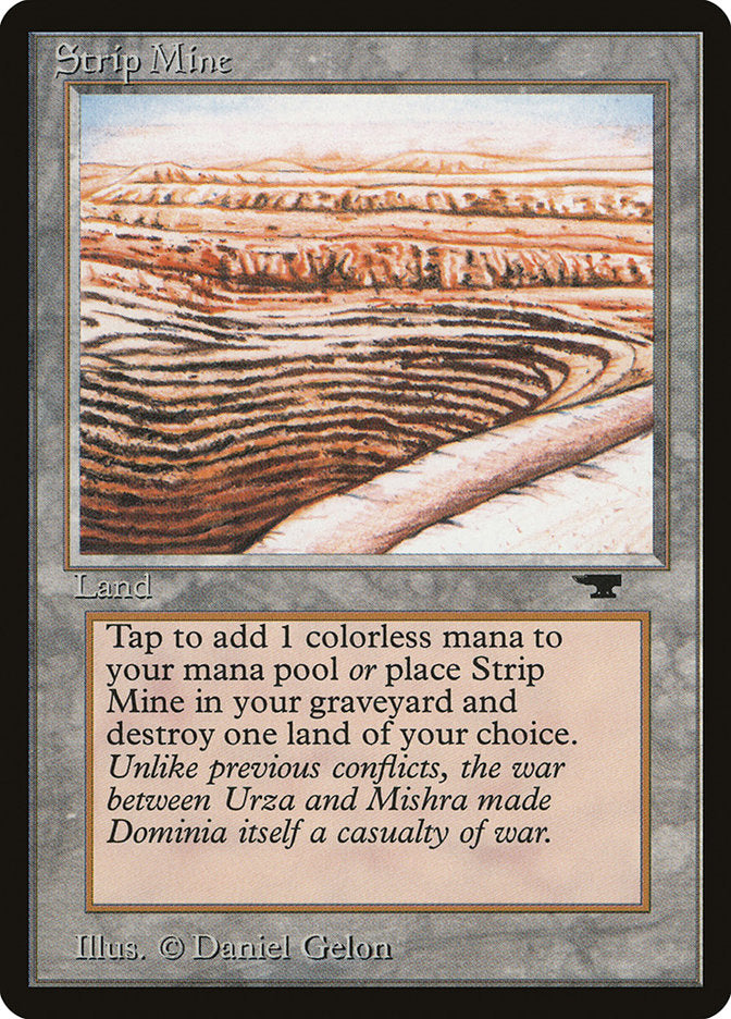 Strip Mine (Level Horizon) [Antiquities] MTG Single Magic: The Gathering | Red Claw Gaming