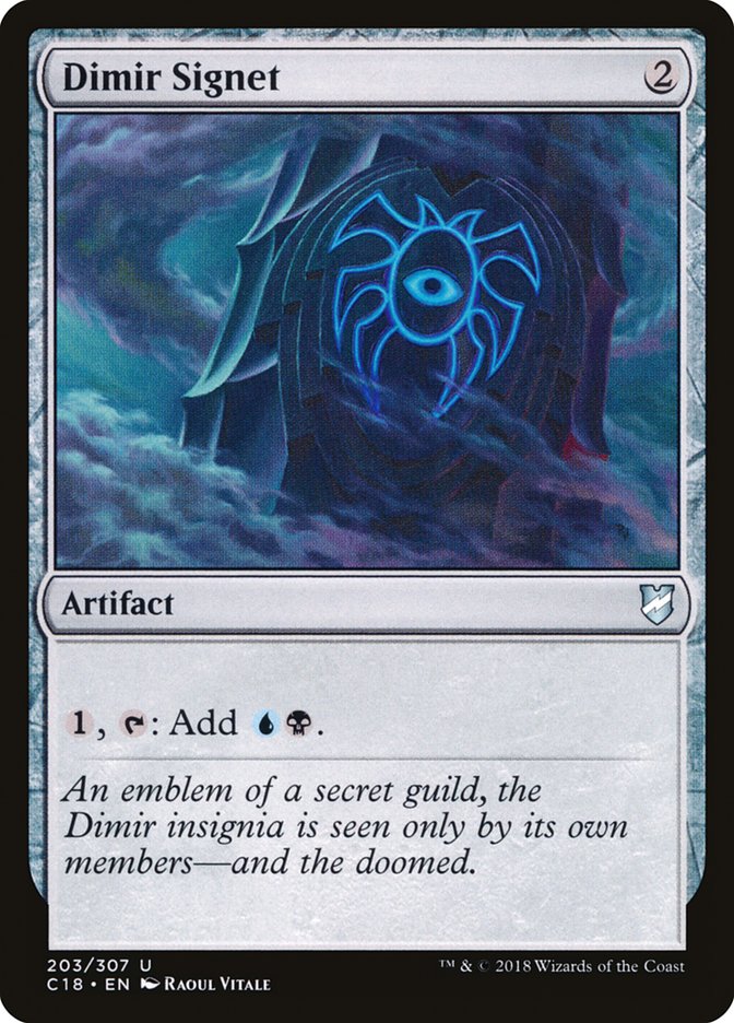 Dimir Signet [Commander 2018] MTG Single Magic: The Gathering | Red Claw Gaming