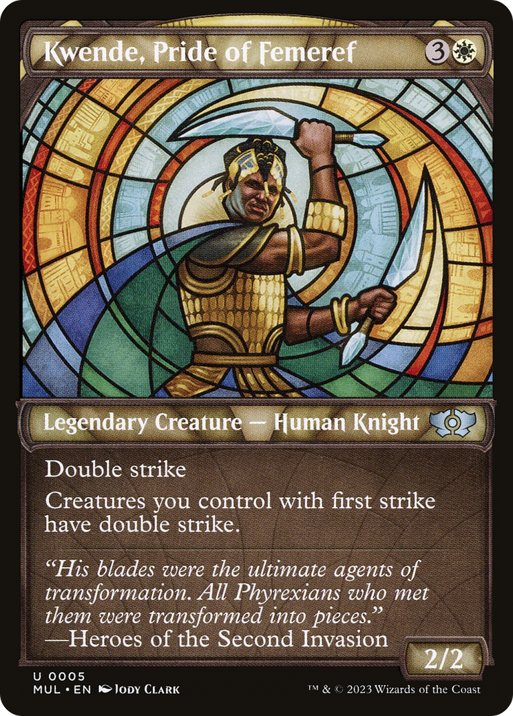Kwende, Pride of Femeref [Multiverse Legends] MTG Single Magic: The Gathering | Red Claw Gaming