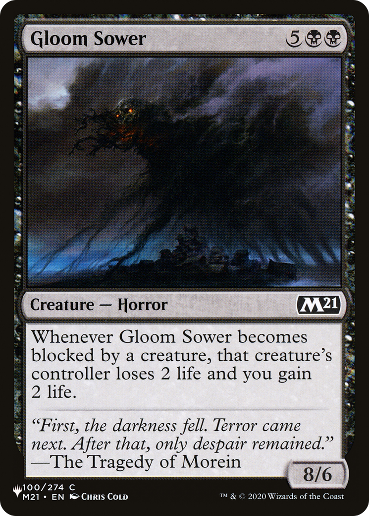Gloom Sower [The List] MTG Single Magic: The Gathering | Red Claw Gaming