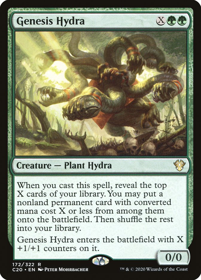 Genesis Hydra [Commander 2020] MTG Single Magic: The Gathering | Red Claw Gaming