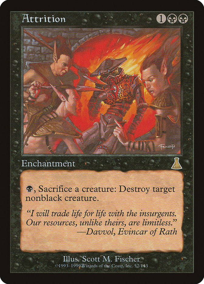 Attrition [Urza's Destiny] MTG Single Magic: The Gathering | Red Claw Gaming