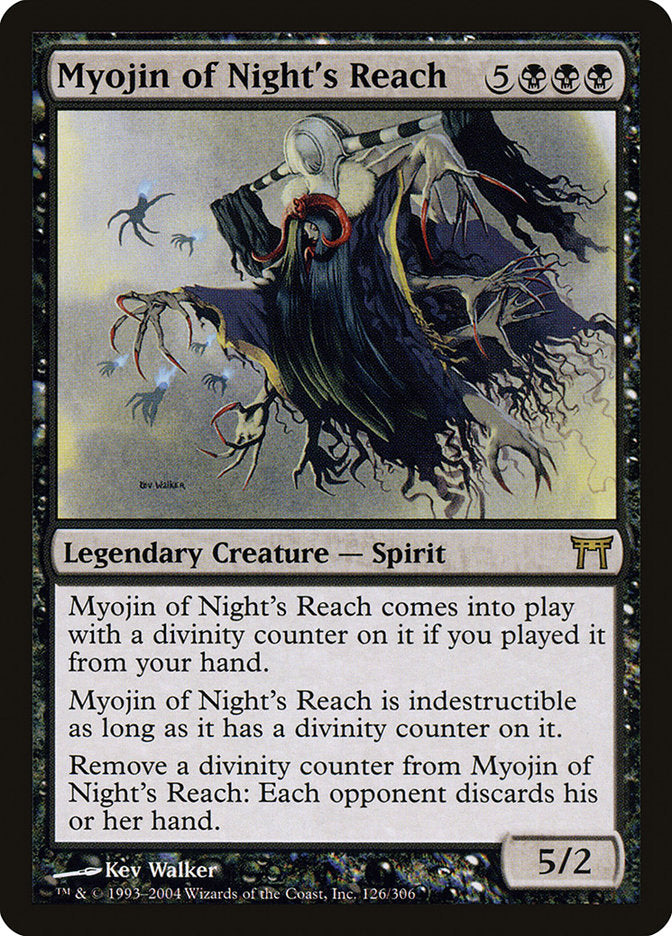 Myojin of Night's Reach [Champions of Kamigawa] MTG Single Magic: The Gathering | Red Claw Gaming