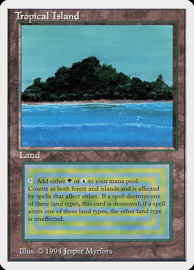 Tropical Island [Summer Magic / Edgar] MTG Single Magic: The Gathering | Red Claw Gaming