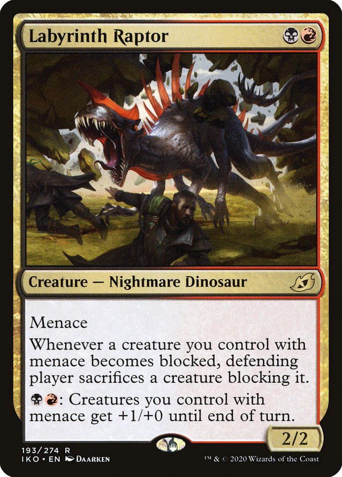Labyrinth Raptor [Ikoria: Lair of Behemoths] MTG Single Magic: The Gathering | Red Claw Gaming