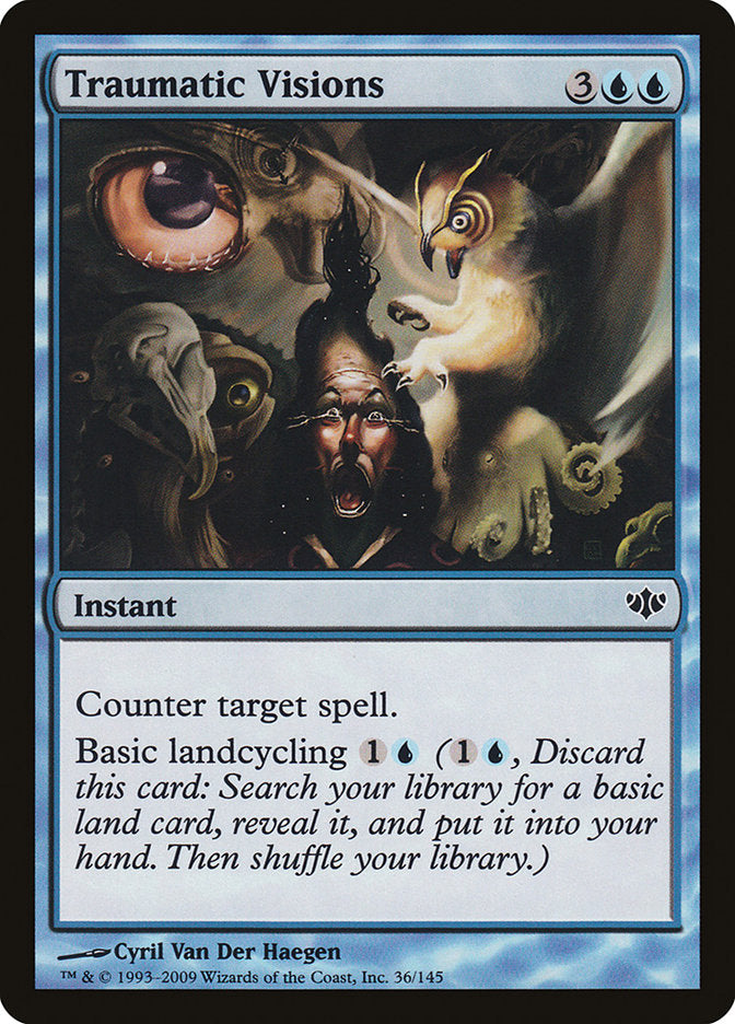 Traumatic Visions [Conflux] MTG Single Magic: The Gathering | Red Claw Gaming