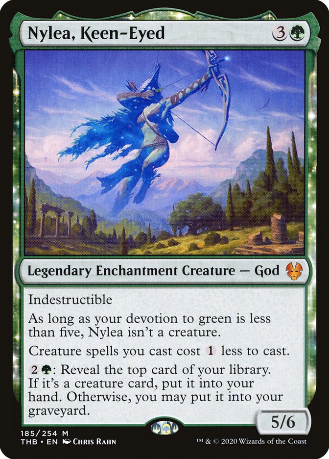 Nylea, Keen-Eyed [Theros Beyond Death] MTG Single Magic: The Gathering | Red Claw Gaming