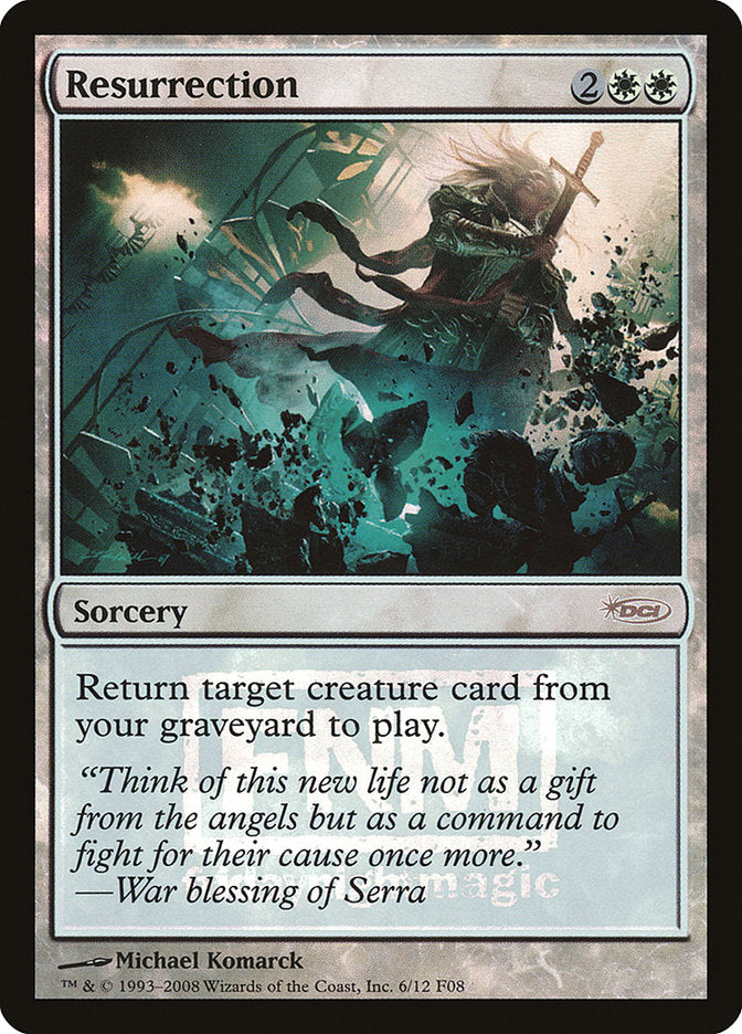 Resurrection [Friday Night Magic 2008] MTG Single Magic: The Gathering | Red Claw Gaming