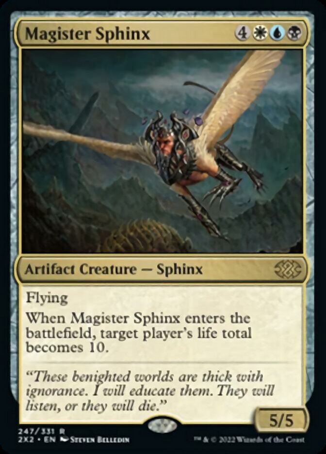 Magister Sphinx [Double Masters 2022] MTG Single Magic: The Gathering    | Red Claw Gaming