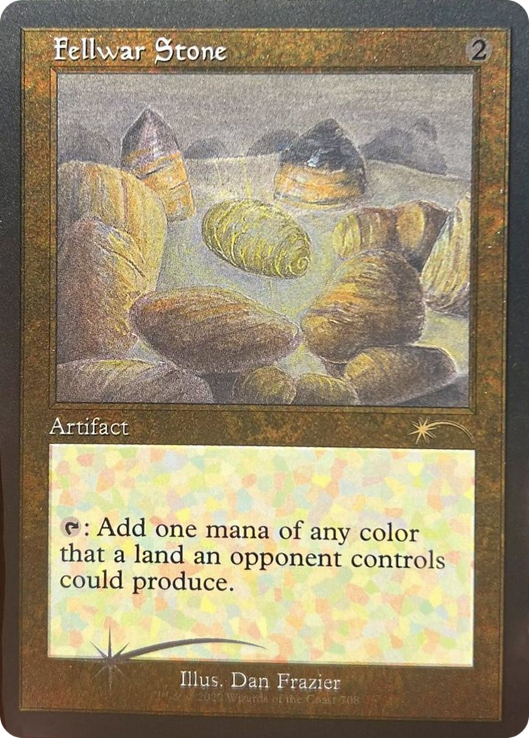 Fellwar Stone (Foil Etched) [Secret Lair Drop Series] MTG Single Magic: The Gathering | Red Claw Gaming