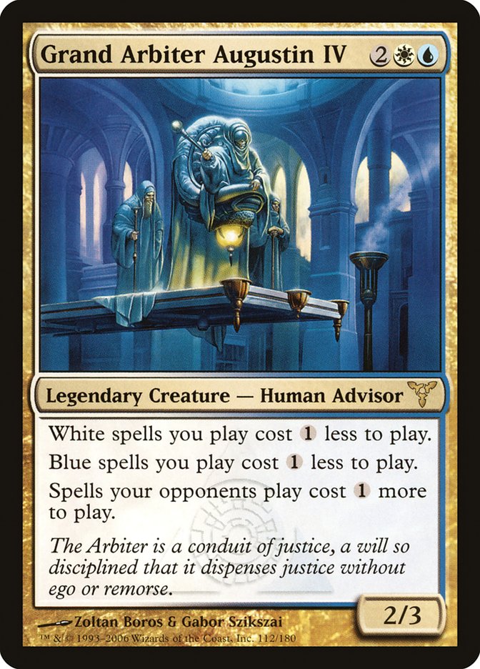 Grand Arbiter Augustin IV [Dissension] MTG Single Magic: The Gathering | Red Claw Gaming