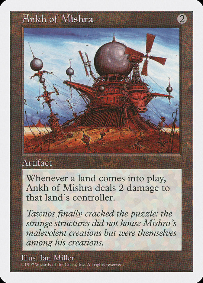 Ankh of Mishra [Fifth Edition] MTG Single Magic: The Gathering | Red Claw Gaming