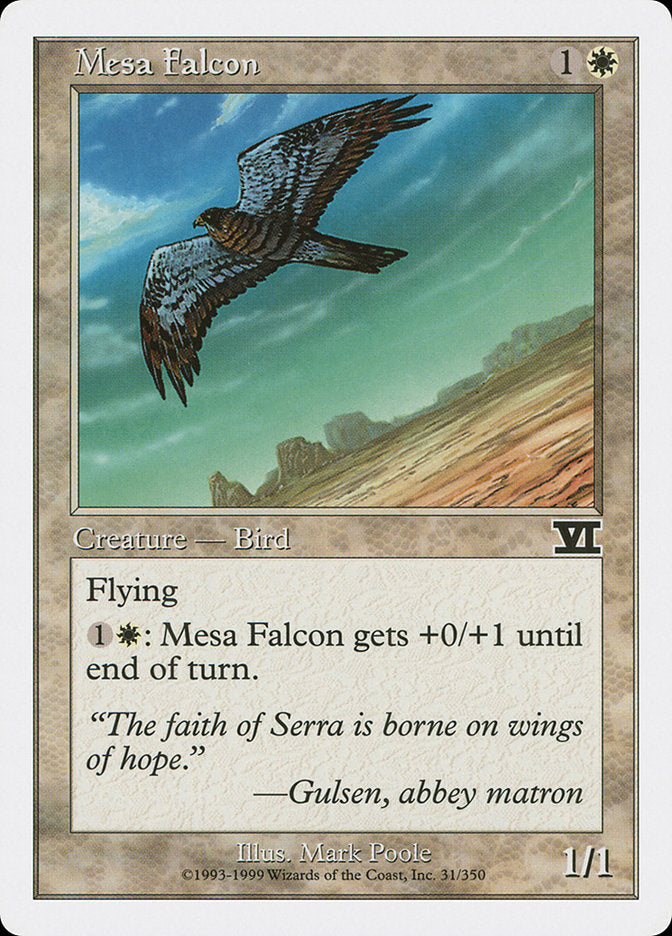 Mesa Falcon [Classic Sixth Edition] MTG Single Magic: The Gathering | Red Claw Gaming