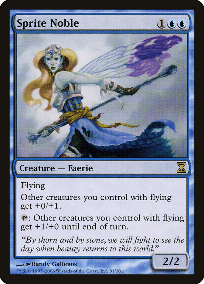 Sprite Noble [Time Spiral] MTG Single Magic: The Gathering | Red Claw Gaming
