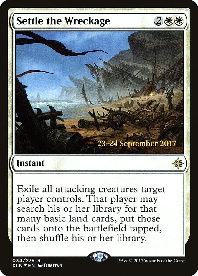 Settle the Wreckage [Ixalan Prerelease Promos] MTG Single Magic: The Gathering | Red Claw Gaming