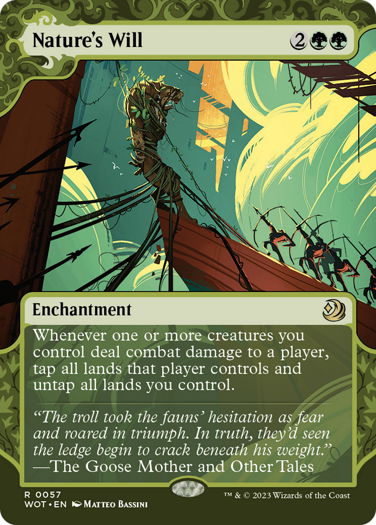Nature's Will [Wilds of Eldraine: Enchanting Tales] MTG Single Magic: The Gathering | Red Claw Gaming