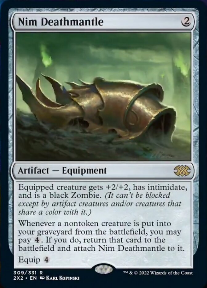 Nim Deathmantle [Double Masters 2022] MTG Single Magic: The Gathering    | Red Claw Gaming