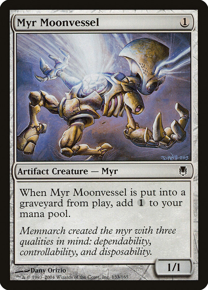Myr Moonvessel [Darksteel] MTG Single Magic: The Gathering | Red Claw Gaming