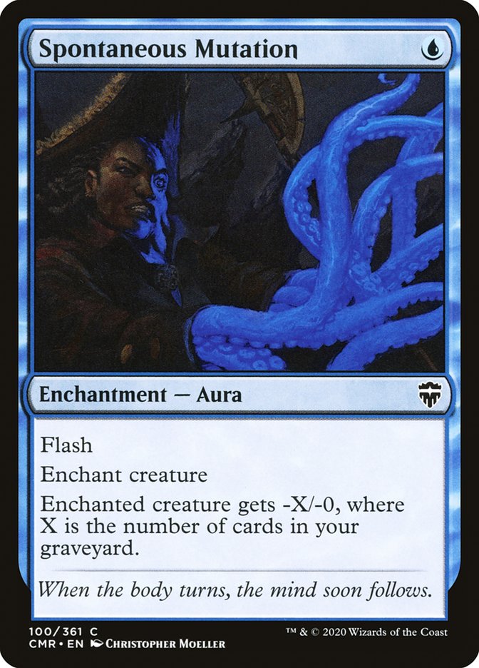 Spontaneous Mutation [Commander Legends] MTG Single Magic: The Gathering | Red Claw Gaming