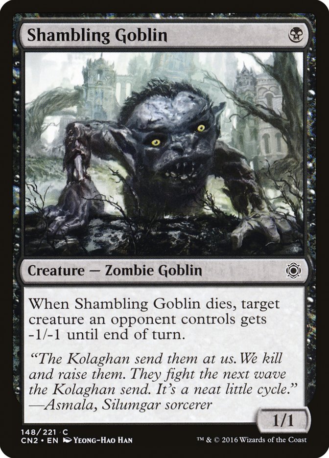 Shambling Goblin [Conspiracy: Take the Crown] MTG Single Magic: The Gathering | Red Claw Gaming