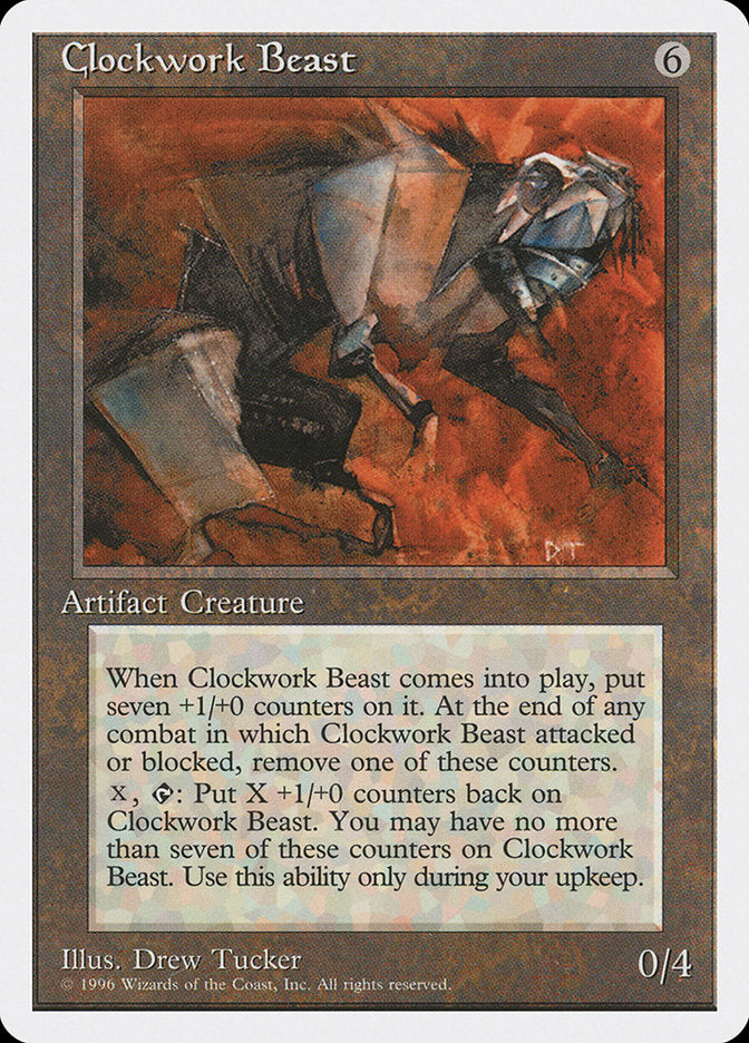 Clockwork Beast [Introductory Two-Player Set] MTG Single Magic: The Gathering | Red Claw Gaming