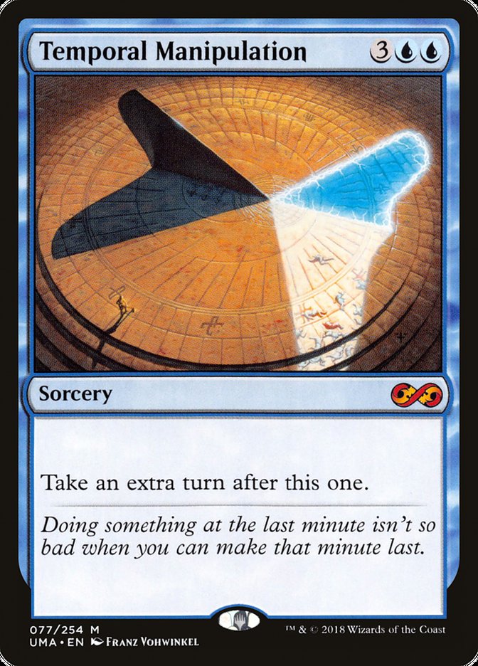 Temporal Manipulation [Ultimate Masters] MTG Single Magic: The Gathering | Red Claw Gaming