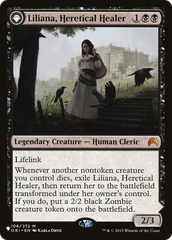 Liliana, Heretical Healer // Liliana, Defiant Necromancer [Secret Lair: From Cute to Brute] MTG Single Magic: The Gathering | Red Claw Gaming