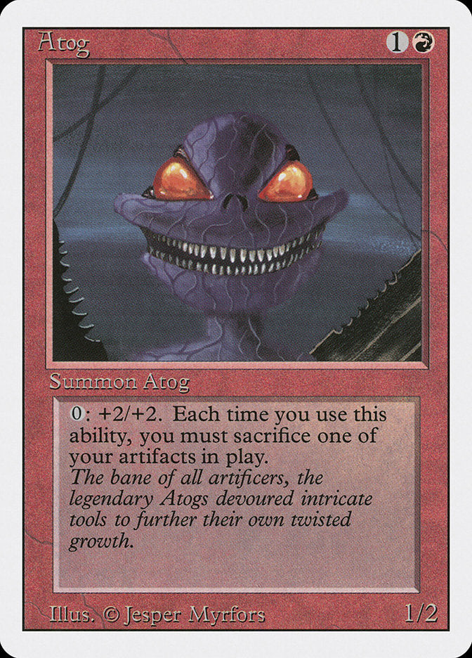 Atog [Revised Edition] MTG Single Magic: The Gathering | Red Claw Gaming